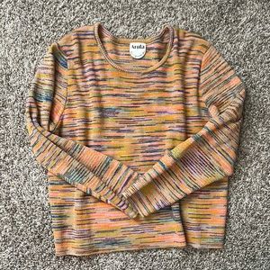 Arula plus sized cropped sweater